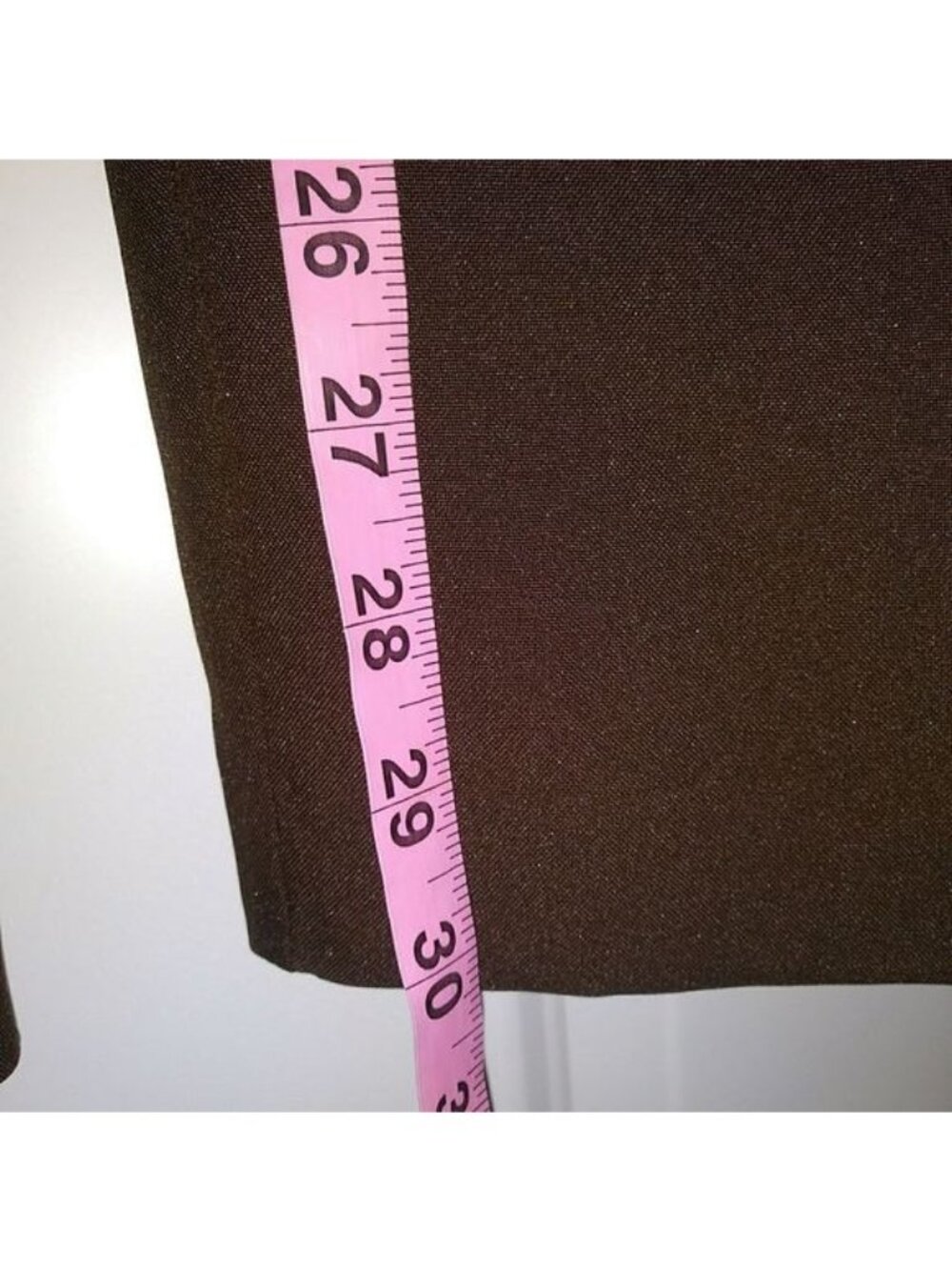 White Stag Brown Straight Leg Dress Pants Size 12 Lagenlook Preppy - Picture 9 of 13